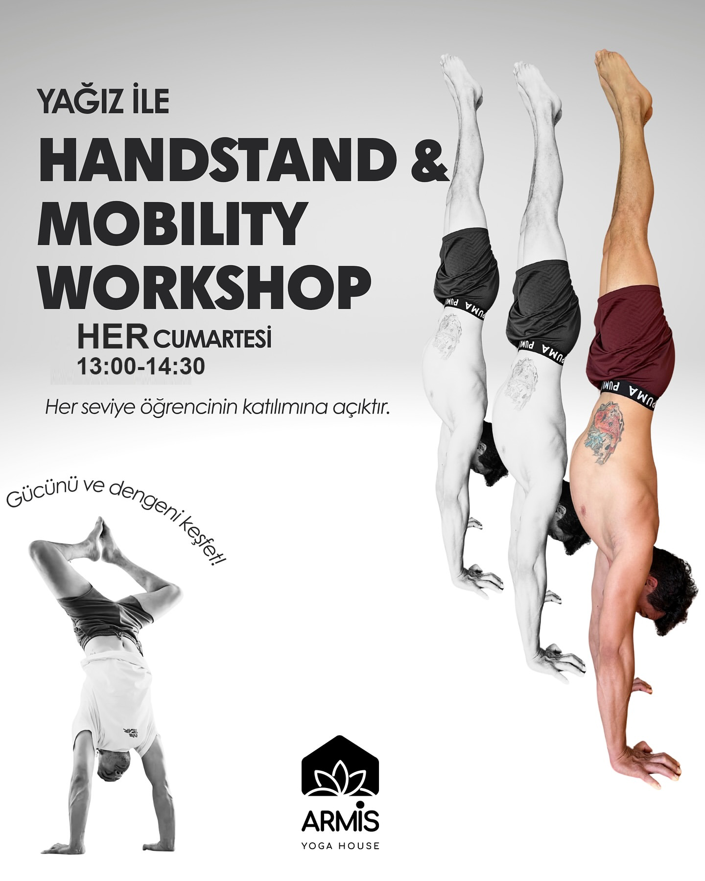 Yağız Kayakuşu ile Handstand & Mobility Workshop